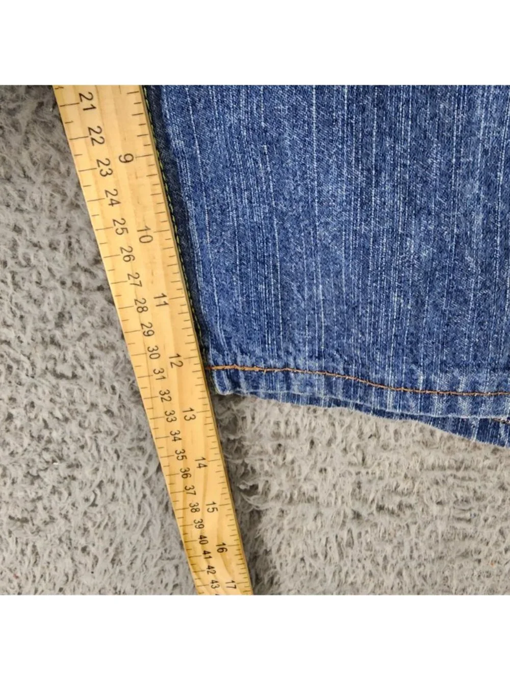 Coogi Shorts Mens 44 Blue Vintage Bagging Denim Jean Jorts *Read*